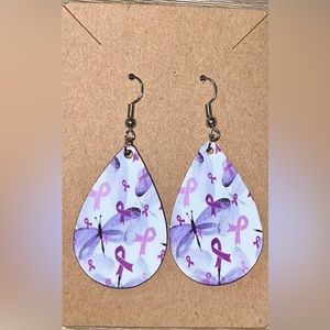 Sublimation, teardrop earrings